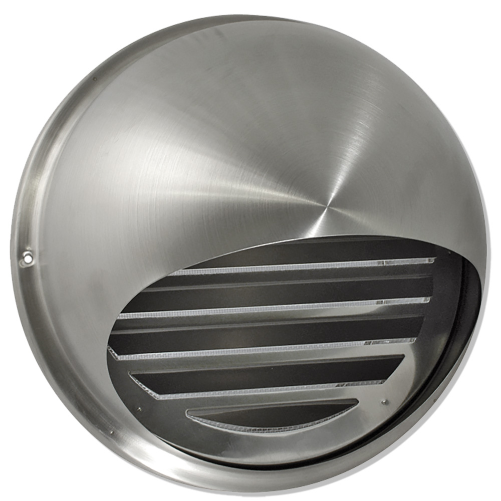 GRIGLIA DI AERAZIONE ESTERNA IN ACCIAIO INOX RDZ