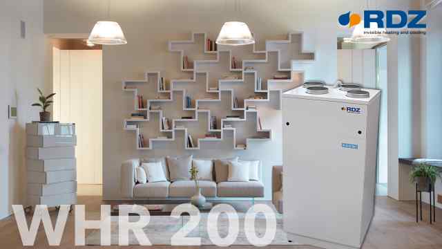 Ventilazione meccanica WHR 200